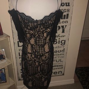 G by Guess Off Shoulder Lace Dress